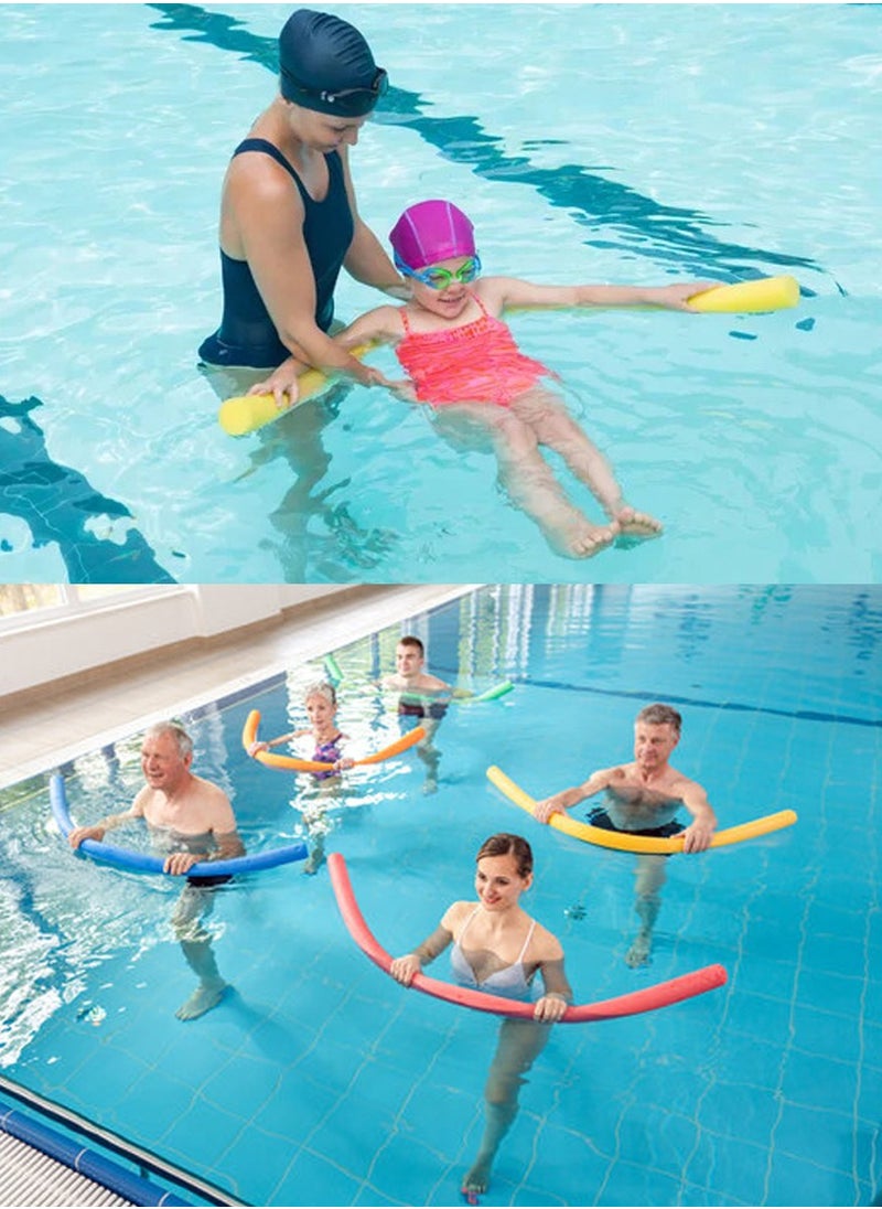 HAIZID Swimming Aid for Children and Adults - Yellow Pool Noodles for Swimming Training, Water Safety for Swimming and Water Sports Games  - Image 3