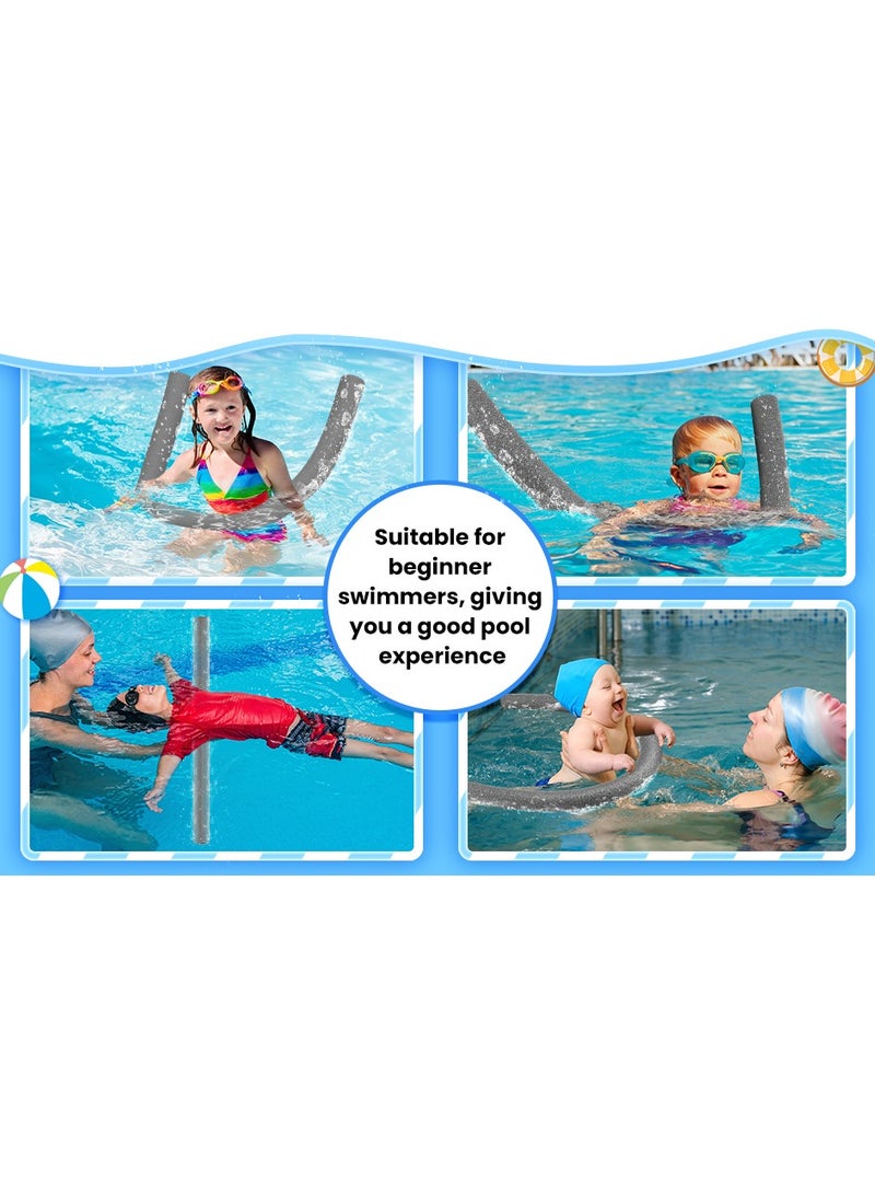 HAIZID Swimming Aid for Children and Adults - Yellow Pool Noodles for Swimming Training, Water Safety for Swimming and Water Sports Games - Image 5
