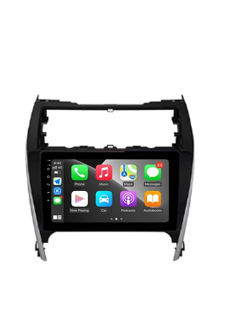 MNT - Toyota Camry 2012-2017 screen is part of the car's infotainment system. It runs on Android and supports features like Apple CarPlay and Android Auto, allowing you to easily connect your smartphone. It also offers a high resolution of up to 1080 pixels, making it excellent for displaying information and maps clearly. - Image 1