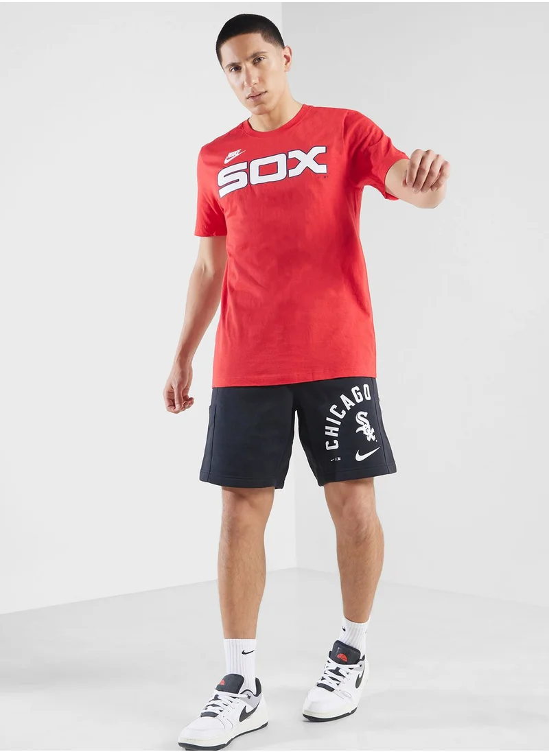 Nike Chicago Bulls White Sox Wordmark T-Shirt