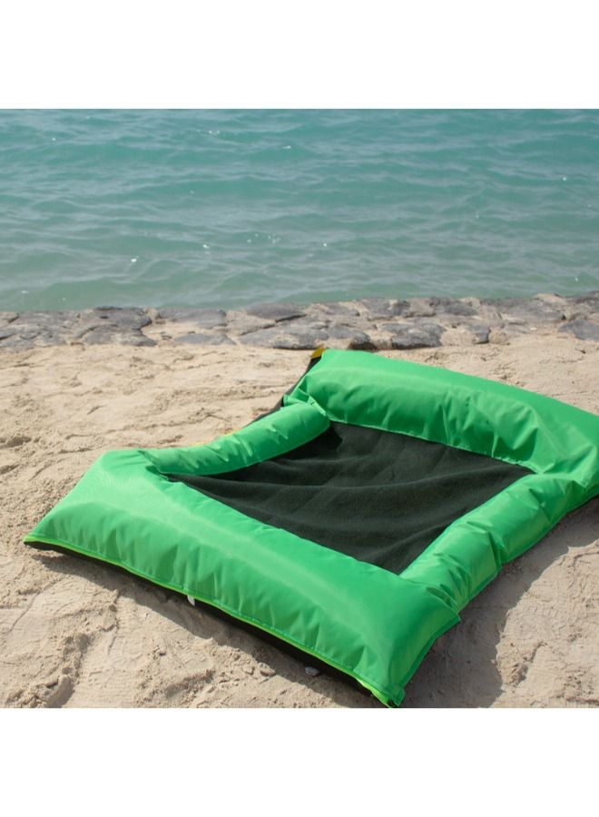 Wavy Floating Mat - Green - Image 1