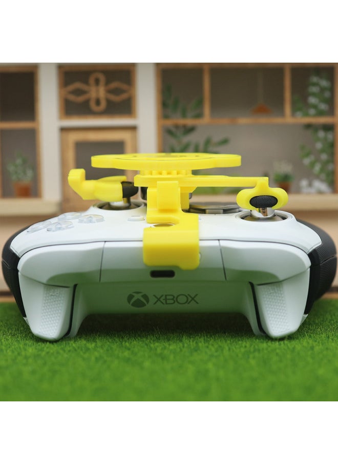 ماركة غير محددة مقبض عجلة القيادة لألعاب سباقات الكمبيوتر الشخصي ومحاكي السائق لجهاز XboxoneSX Elite2 Oka Horizon - لون المنتج: ألياف الكربون  - Image 4