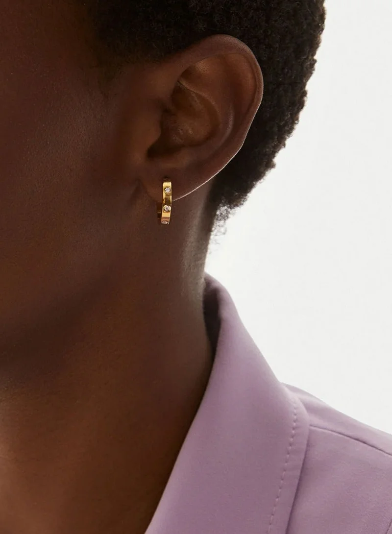 ليو جو Liu Jo Faye Gold Earrings