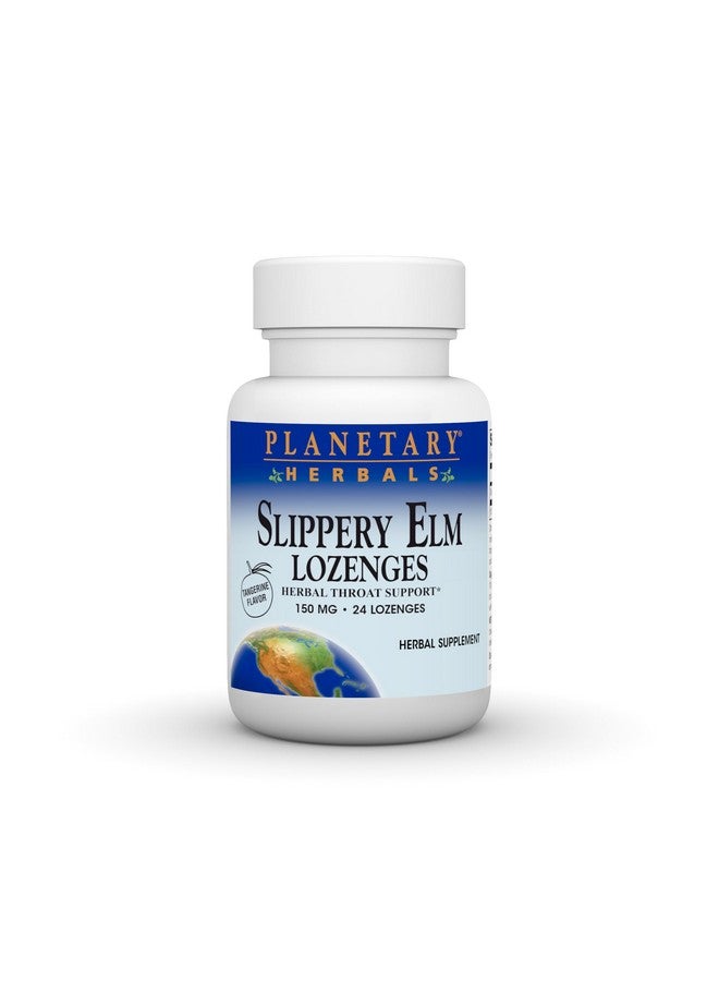 Planetary Herbals Slippery Elm Lozenges, 24 Count - Image 1