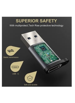 TYCOM Tycom USB C to USB 3.0 Adapter OTG USB C Female to USB Male Adapter 5Gbps USB C 3.1 Adapter Compatible with MacBook Pro iPad Pro Galaxy Note20 Ultra Laptops Power delivery and More.  - Image 3