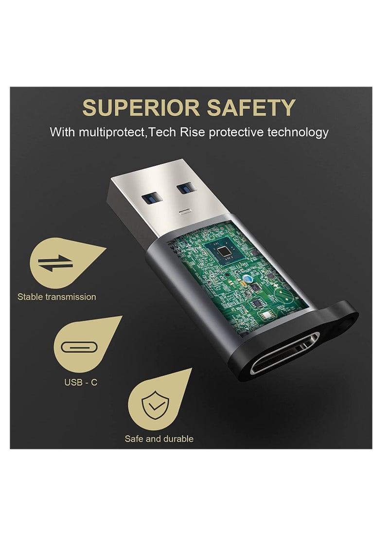 TYCOM - Tycom USB C to USB 3.0 Adapter OTG USB C Female to USB Male Adapter 5Gbps USB C 3.1 Adapter Compatible with MacBook Pro iPad Pro Galaxy Note20 Ultra Laptops Power delivery and More. - Image 1