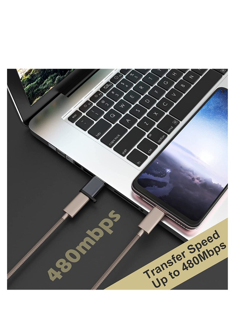 TYCOM - Tycom USB C to USB 3.0 Adapter OTG USB C Female to USB Male Adapter 5Gbps USB C 3.1 Adapter Compatible with MacBook Pro iPad Pro Galaxy Note20 Ultra Laptops Power delivery and More. - Image 1