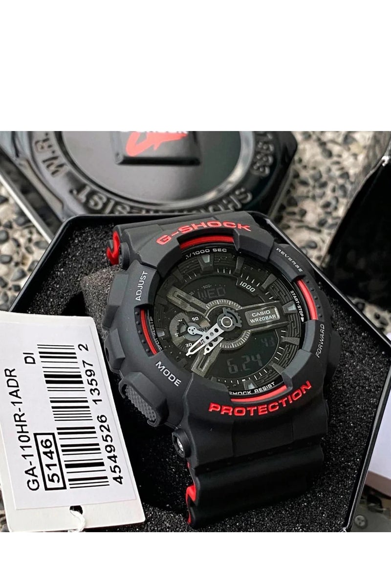 G-SHOCK Men's Watch Analog-Digital - GA-110HR-1ADR  - Image 3