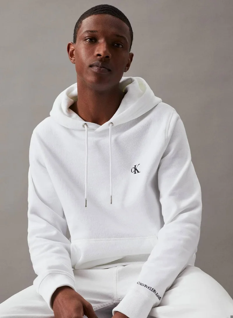 Cotton Blend Fleece Hoodie
