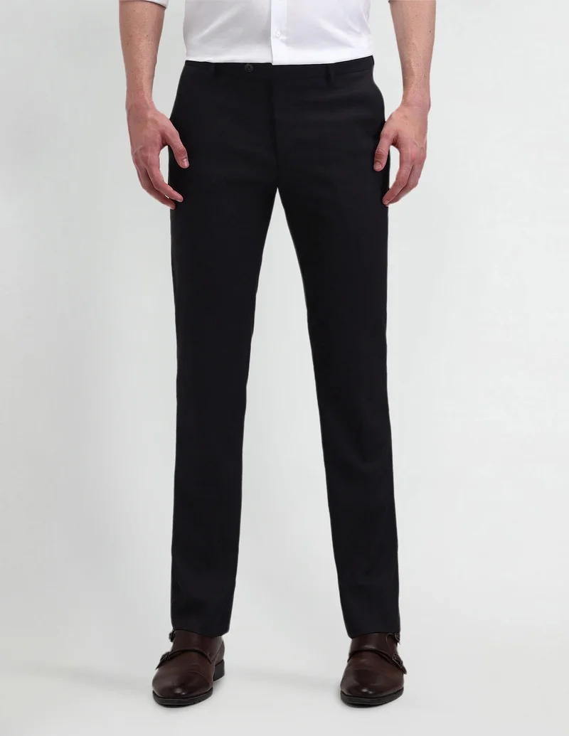 Arrow  ARAITR2030 MAROON Mens Trousers for Men | Best Price UAE