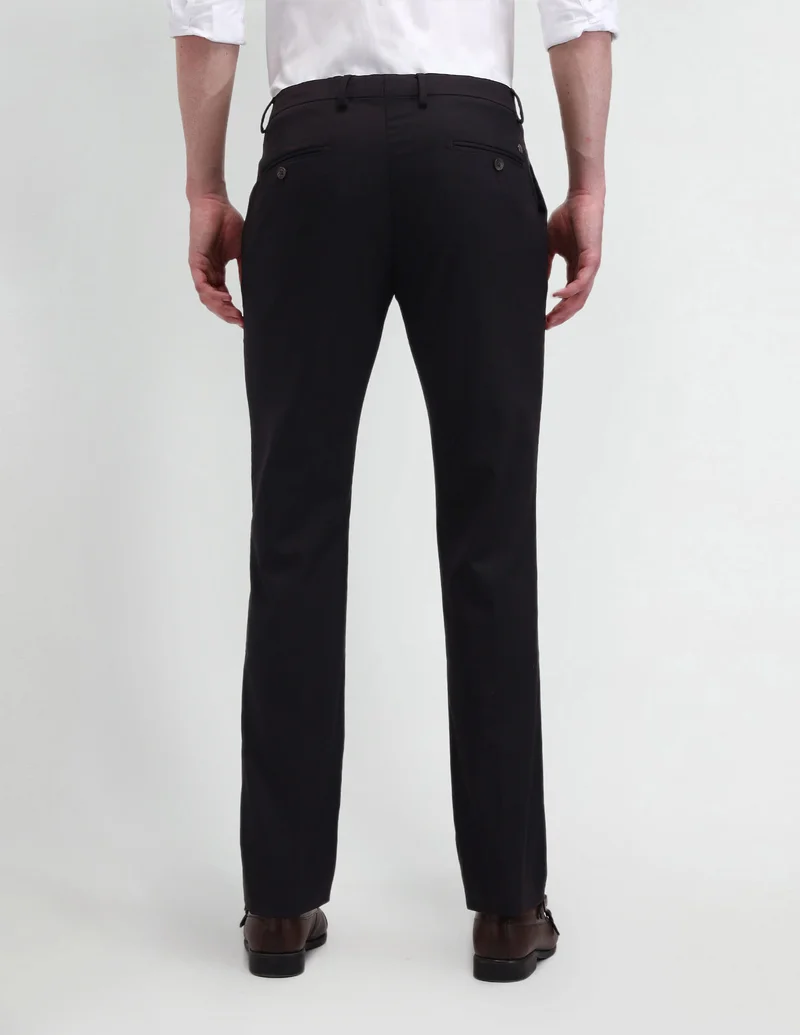 Arrow  ARAITR2030 MAROON Mens Trousers for Men | Best Price UAE