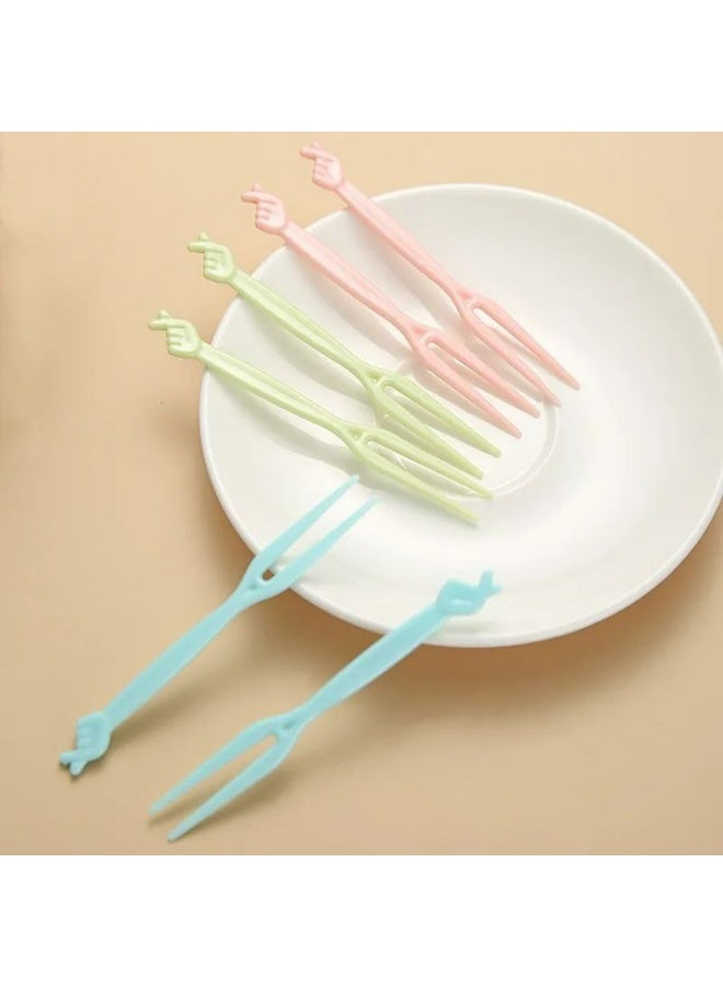 100-Piece Mini Fruit Forks Set – Colorful Snack & Dessert Picks - Image 3