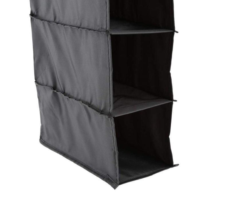 atorakushon® Canvas Black Shoe Rack Travelling Footwear Organizer Shoe Bag Pack of 1 - Image 5