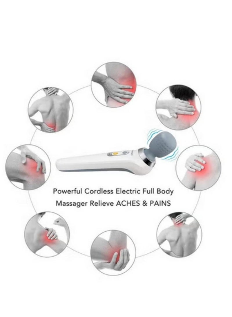 Handheld Massager Wireless Modes USB Charging - Image 5