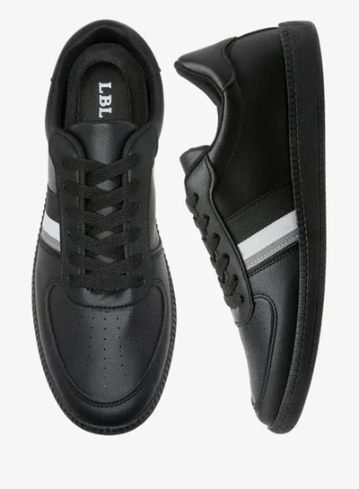 LBL by Shoexpress Panelled Lace-Up Sneakers