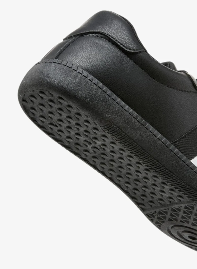 LBL by Shoexpress Panelled Lace-Up Sneakers