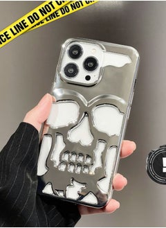 Electroplating Skull iPhone 13 Pro Max Case 6.7 inch Silvery - pzsku/Z96CF1F01BA443AB93654Z/45/_/1692609267/58b247c1-e649-4849-97a4-33b4d45cfd82