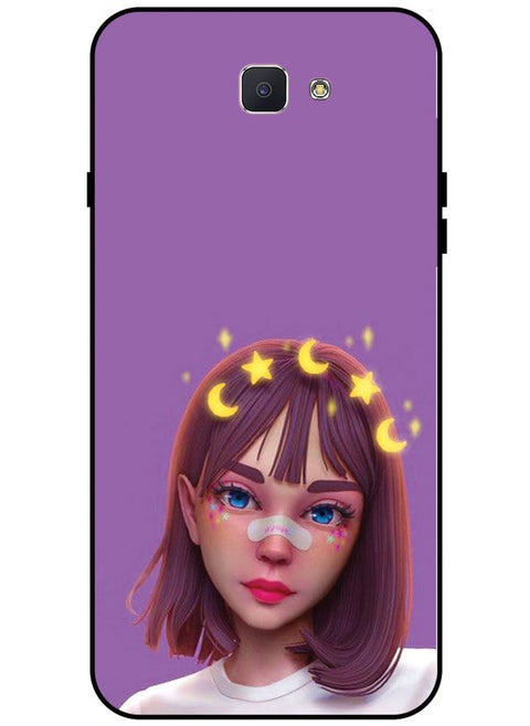 Protective Case Cover For Samsung Galaxy J4 Plus Smart Series Printed Protective Case Cover for Samsung J4 Plus Star & Moon