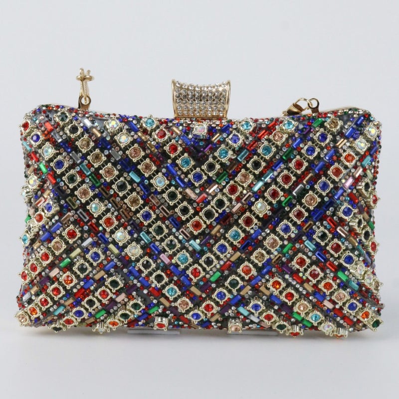 E-Commerce Diamond Ladies Bag Evening Bag Fashion Dress Party Banquet Dinner Bag 2023 New - Image 5