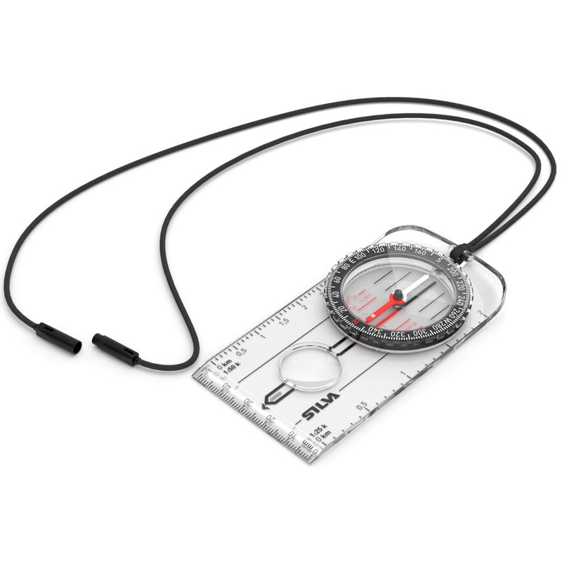 SILVA بوصلة سيلفا ECH137 فضية رقم 3 سوداء - Image 1