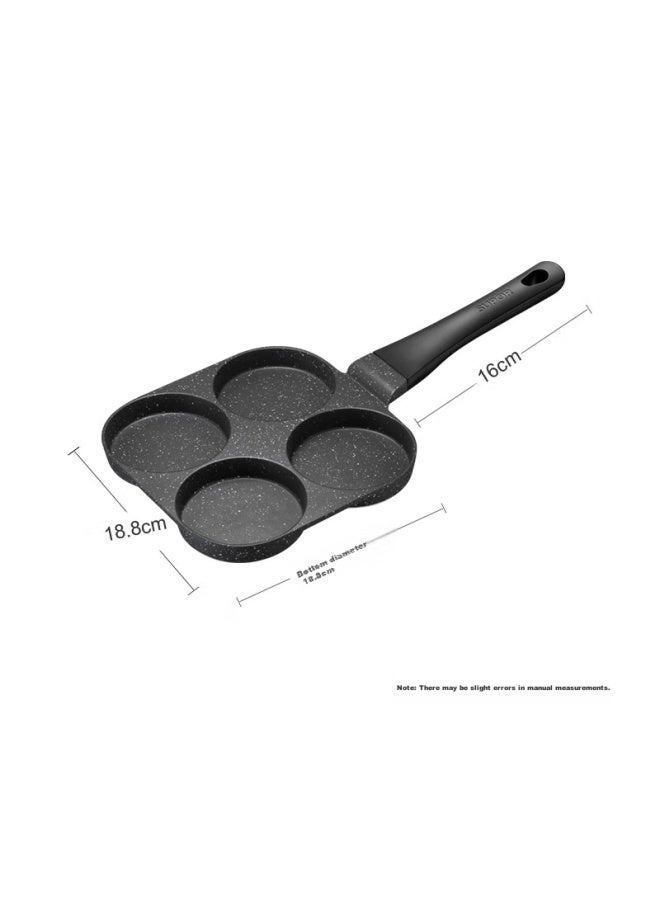 Supor Non-stick Steak And Egg Pan, Flat Bottom Four-hole Breakfast Pan, Maifanshi Color Multifunctional Pot Ej04lap02 - Image 1
