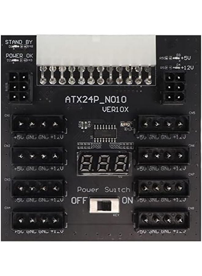 ATX PSU Board 800W Output with 5V 12V Voltage Indicator for CHIA Mining Performance PCB - Image 1