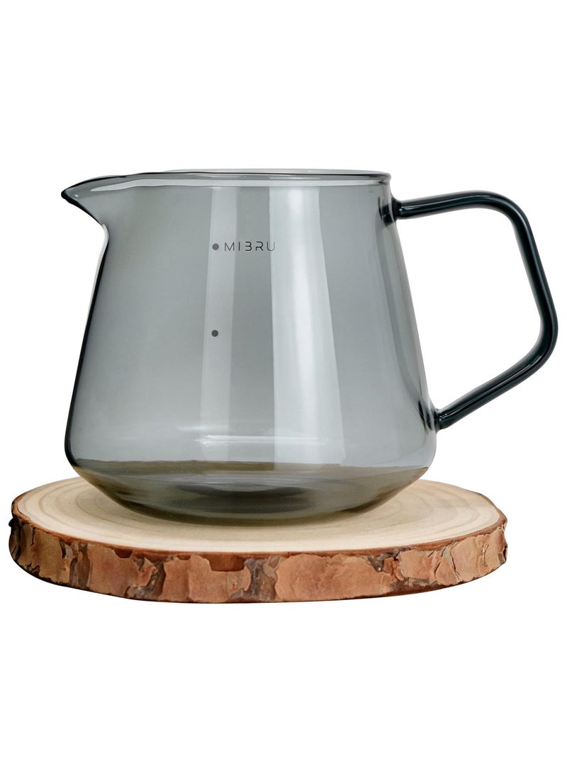 MIBRU V60 Pour Over Premium Coffee Maker Bag Coffee Set 14pcs with Coffee Drip thermometer , Coffee Bean Weighing Tray, Coffee Bean Grinder, Coffee Bean Spray Bottle, Coffee Spoon, Coffee Paper Filter, Coffee Drip Filter, Coffee Share Pot, Hand Drip Gooseneck Pot, Coffee Dripping Pot Restrictor Nozzle, Coffee Cup, Coffee Cleaning Tools Set,Coffee Brewer,Coffee Hand Drip Table Kitchen Camping  - Image 3