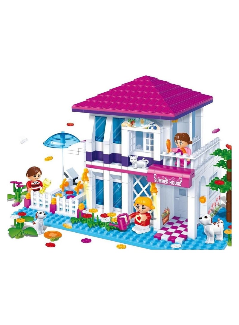 BanBao Banbao – Loving World Summer Cottage 425 Pieces – 6105 - Image 2