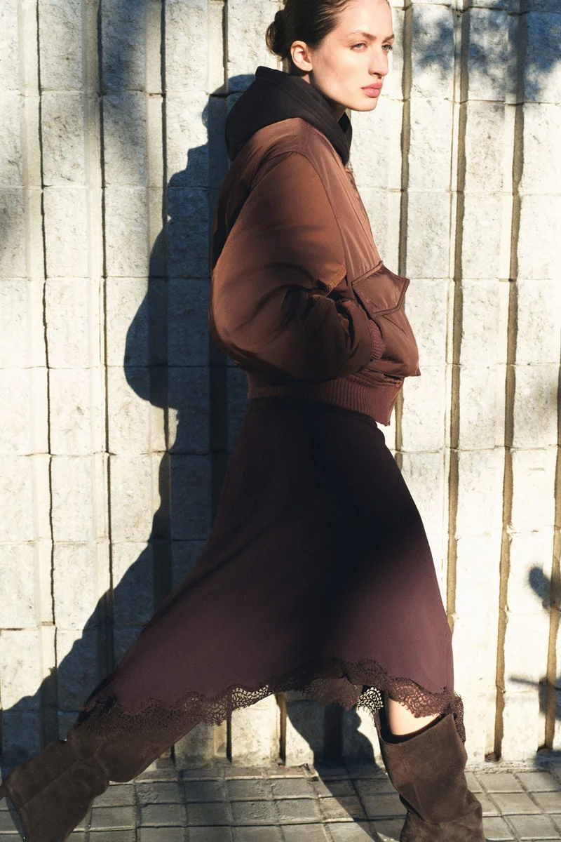 اتش اند ام جاكيت بومر مبطن