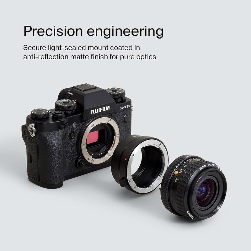 Urth Lens Mount Adapter: Compatible with Pentax K Lens to Fujifilm X Camera Body - Image 5