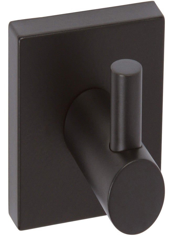 1100 SERIES Black Finish SINGLE ROBE HOOK