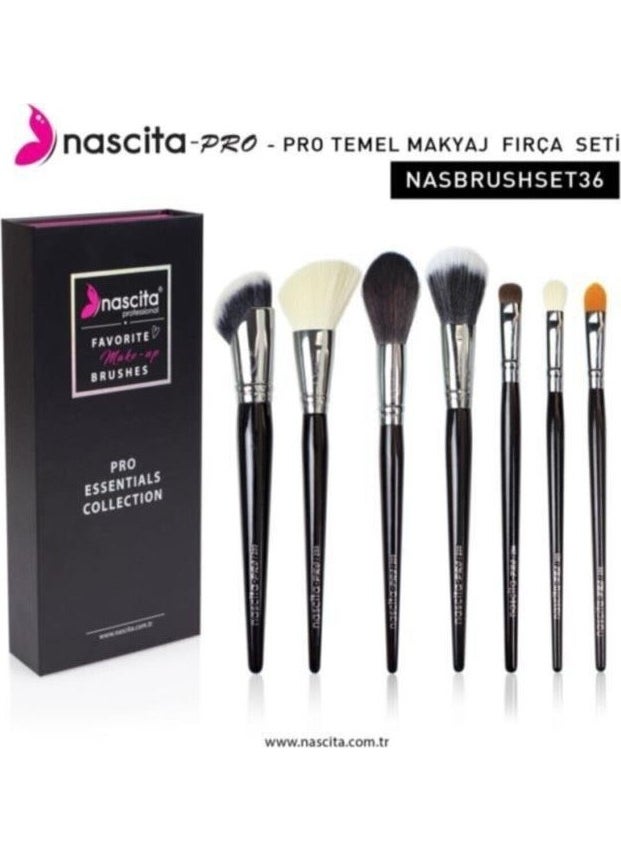 Nascita Pro Essentials Collection Brush Set Nasbrushset36 