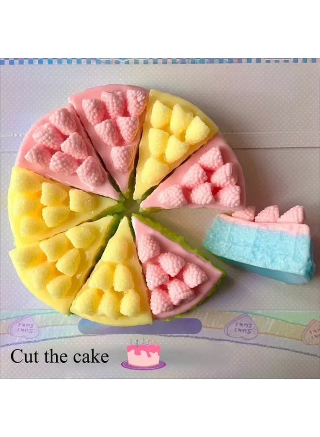 Random Color Cake Toy With Fruits Sprinkles For Christmas Easter Birthdays Classroom Prizes - Image 2
