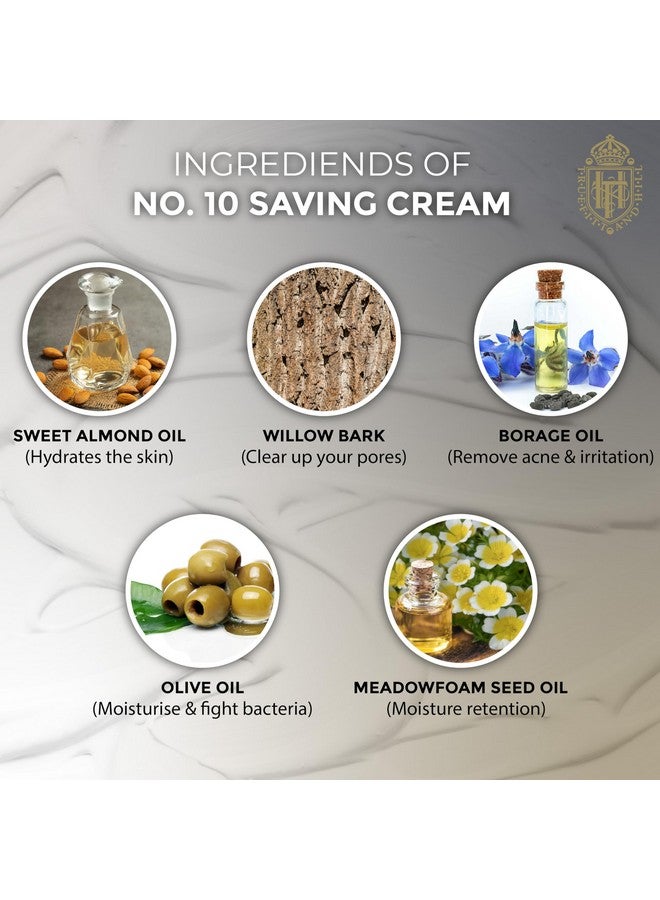 Truefitt & Hill Authentic No10 Finest Shaving Cream Bowl 200Gm | Suitable For All Skin Type | Recommended For Sensitive And Dry Skin - Image 3