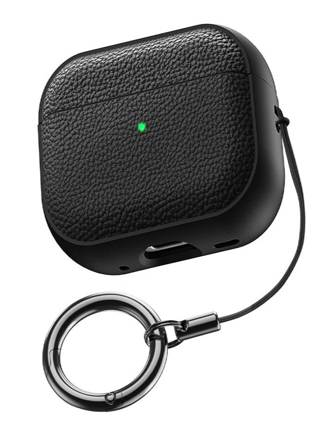 KENSUO Case for AirPods 4 Case Cover with Keychain, TPU Case Soft Skin Silicone Protective for Apple AirPods 4th Generation Charging Case  - Image 1
