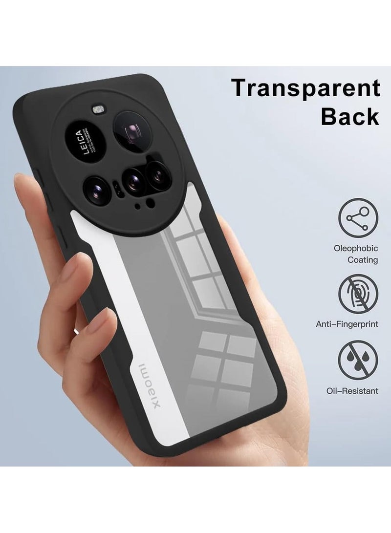 general Transparent Case Compatible Xiaomi 15 Ultra 5G 【Built-in Screen Protector】 Full Body Protection Transparent Back Soft Silicone Shockproof Case - Image 3