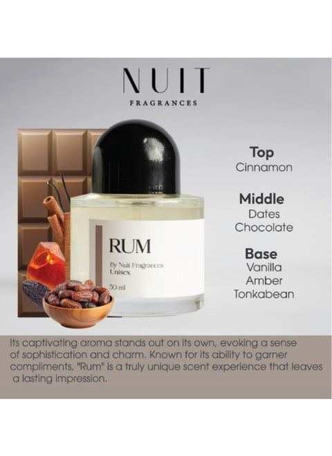 Nuit Fragrances Rum Unisex