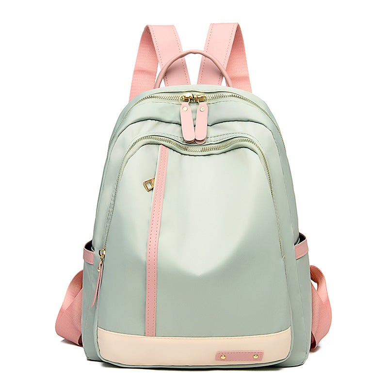 Oxford Cloth Backpack Women'S New Korean Style All-Match Large Capacity Women'S Backpack Anti-Theft Travel Backpack Waterproof - Image 1