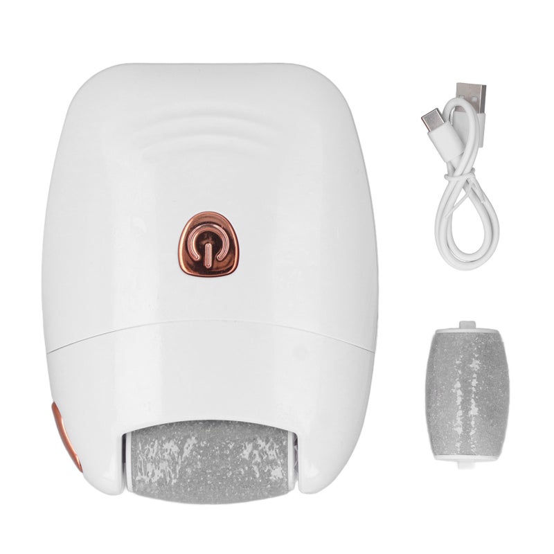 Electric Foot Scrubber: 2 Speed Settings, 99% Debris Absorbing Vacuum System - Rechargeable Callus Remover, Portable Design for Home Foot Care, Men And Women - Image 1
