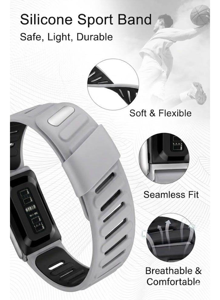 ZERO LIFESTYLE Silicone Sport Band Compatible with Whoop 5.0 Band Strap for Men and Women, Breathable and Waterproof Silicone Wristband Compatible with whoop mg band, Replacement Wrist bands Straps for Whoop 5.0 - Image 5