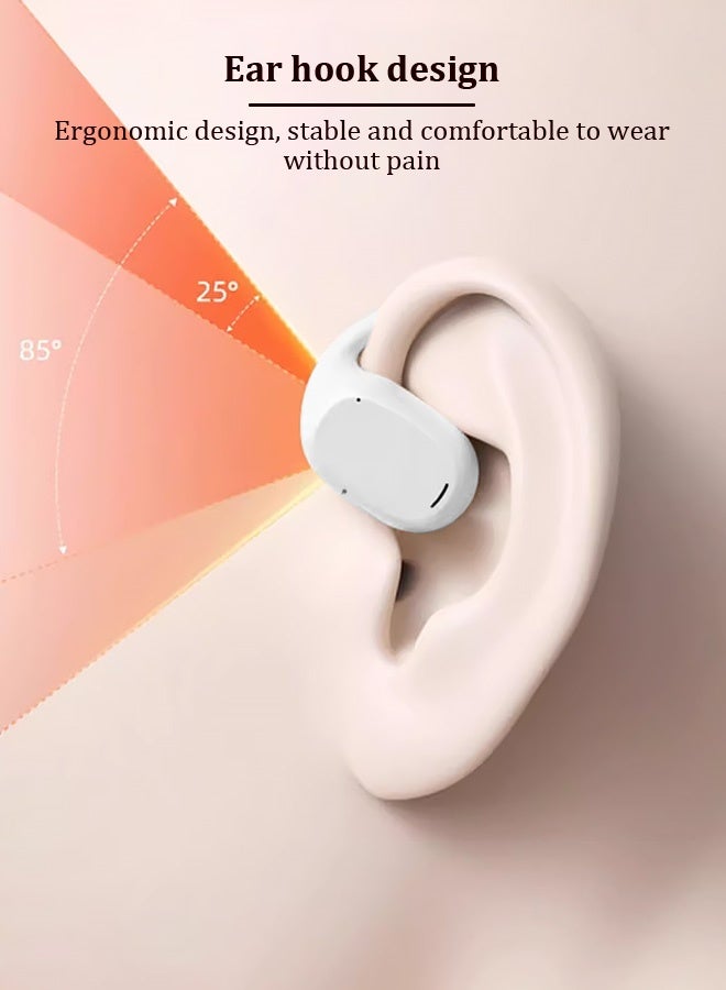 EarHook Bluetooth Earbuds with Crystal Clear Sound Waterproof Sports Earphones with a Built-in Microphone Wireless Earphones for mobile phones, featuring over 30 hours of battery life, perfect for the gym, running, and driving. - Image 2