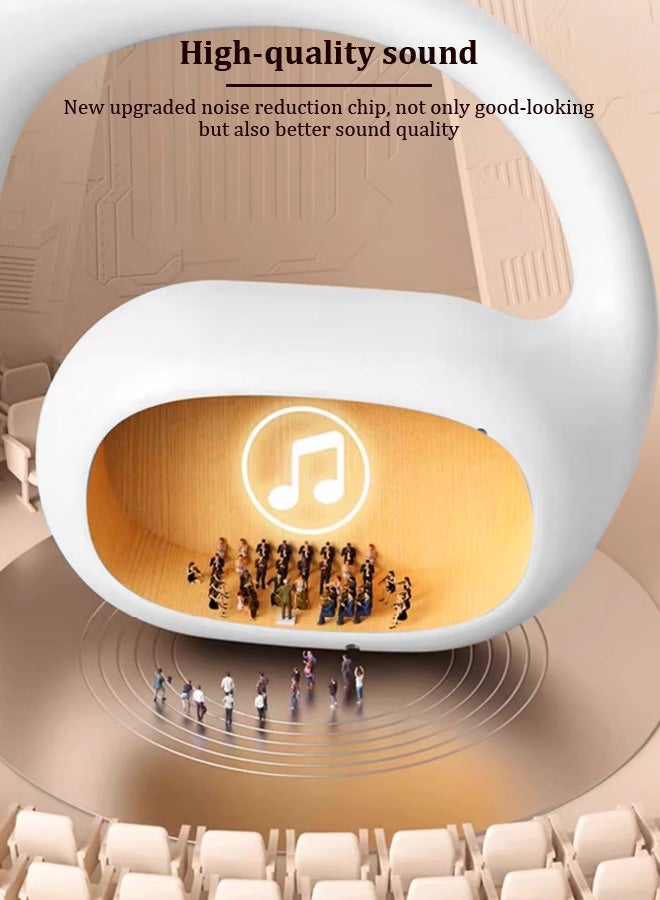 EarHook Bluetooth Earbuds with Crystal Clear Sound Waterproof Sports Earphones with a Built-in Microphone Wireless Earphones for mobile phones, featuring over 30 hours of battery life, perfect for the gym, running, and driving. - Image 3