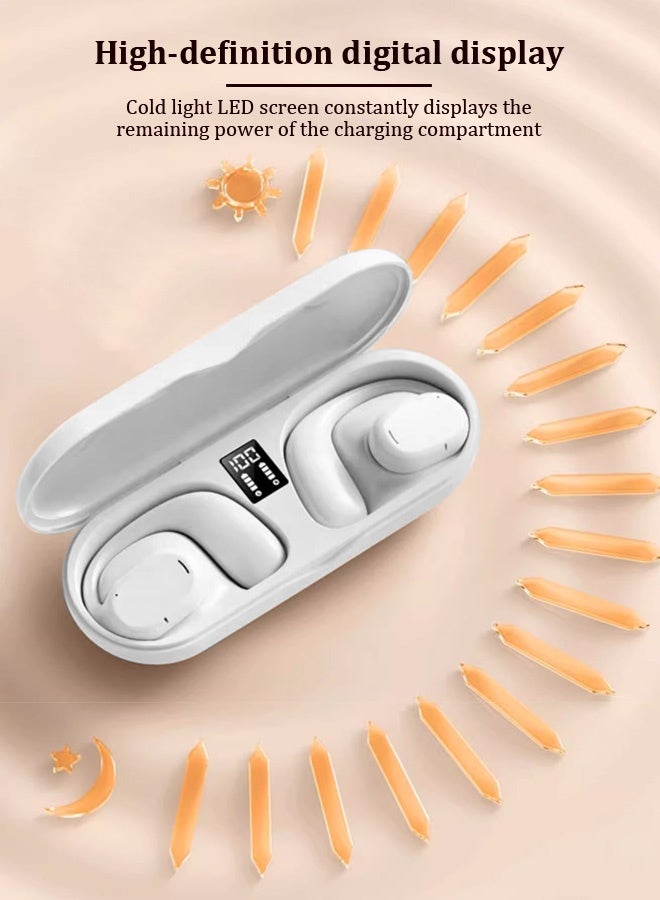 EarHook Bluetooth Earbuds with Crystal Clear Sound Waterproof Sports Earphones with a Built-in Microphone Wireless Earphones for mobile phones, featuring over 30 hours of battery life, perfect for the gym, running, and driving. - Image 4