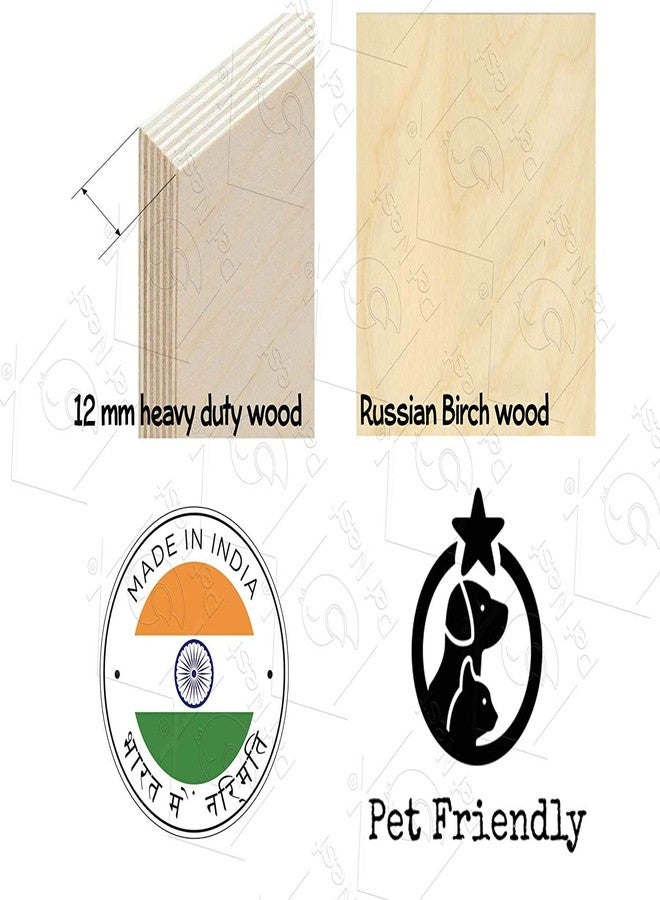 صندوق تربية الطيور من بيتويا مع مجثم لطائر الكوكاتيل (أفقي) - Image 5