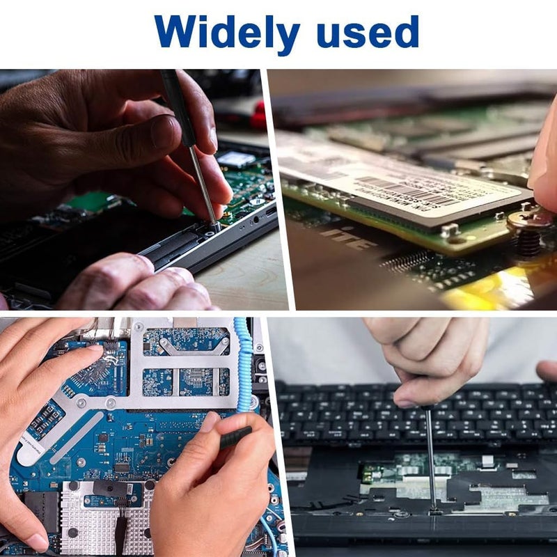 COOLCOLD (3 علبة) مجموعة براغي لابتوب 1500 قطعة | براغي بديلة عالمية لأجهزة الكمبيوتر المحمولة لإصلاح SSD و HDD ومحركات الأقراص ولوحة المفاتيح | متوافقة مع ديل و HP ولينوفو وأيسر وآسوس وتوشيبا وسامسونج - Image 5