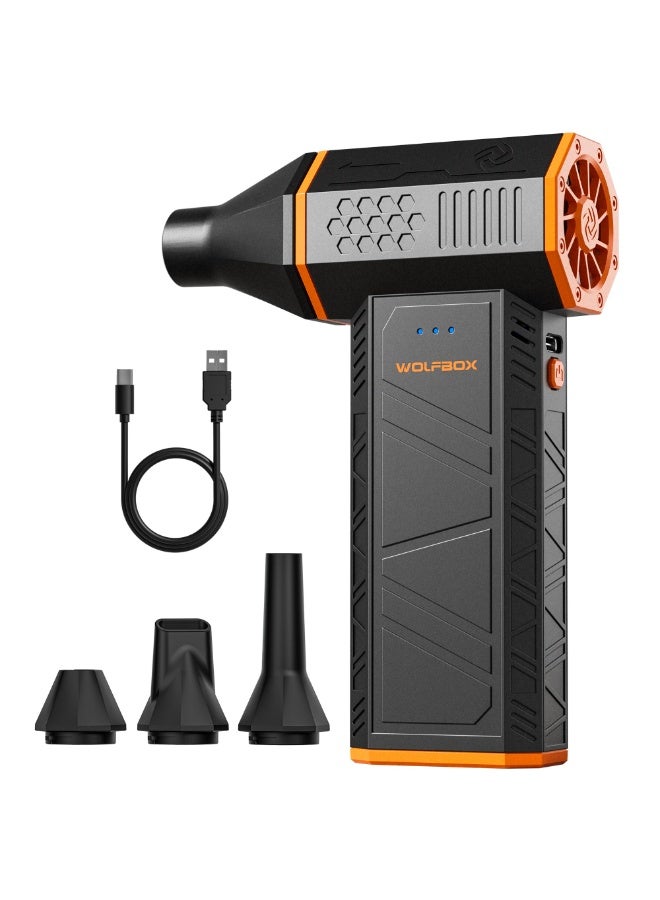 Wolf Box MF50 Wireless Electric Air Duster, 110000 RPM, 3-Speed, Fast Charging Mini Air Compressor - Image 1