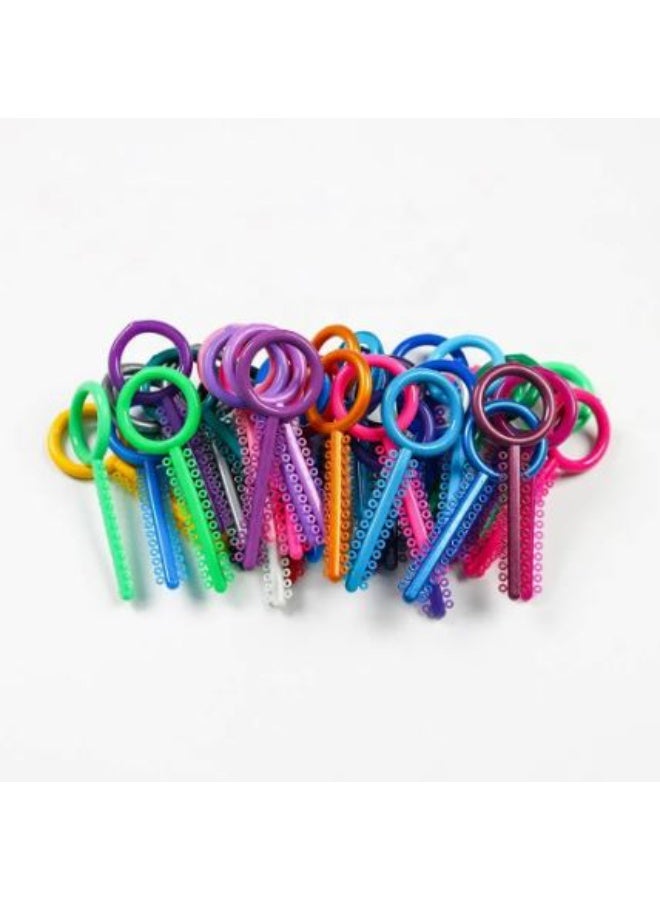 10 pcs of Orthodontic Ligatures Ties-Big O-ring Multiple colors - Image 1