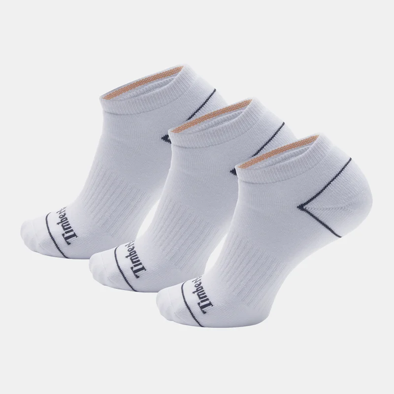 Timberland Bowden No-Show Socks (3 Pairs)