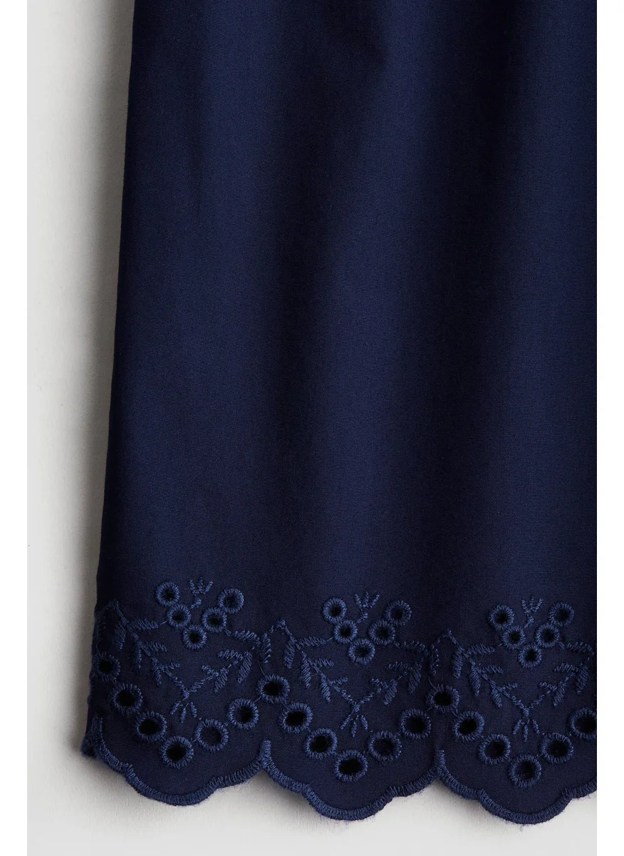 اتش اند ام Broderie Anglaise Cropped Trousers