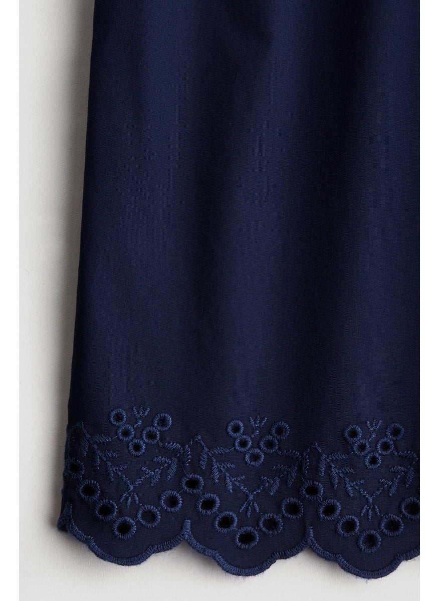 H&M Broderie Anglaise Cropped Trousers  - Image 2